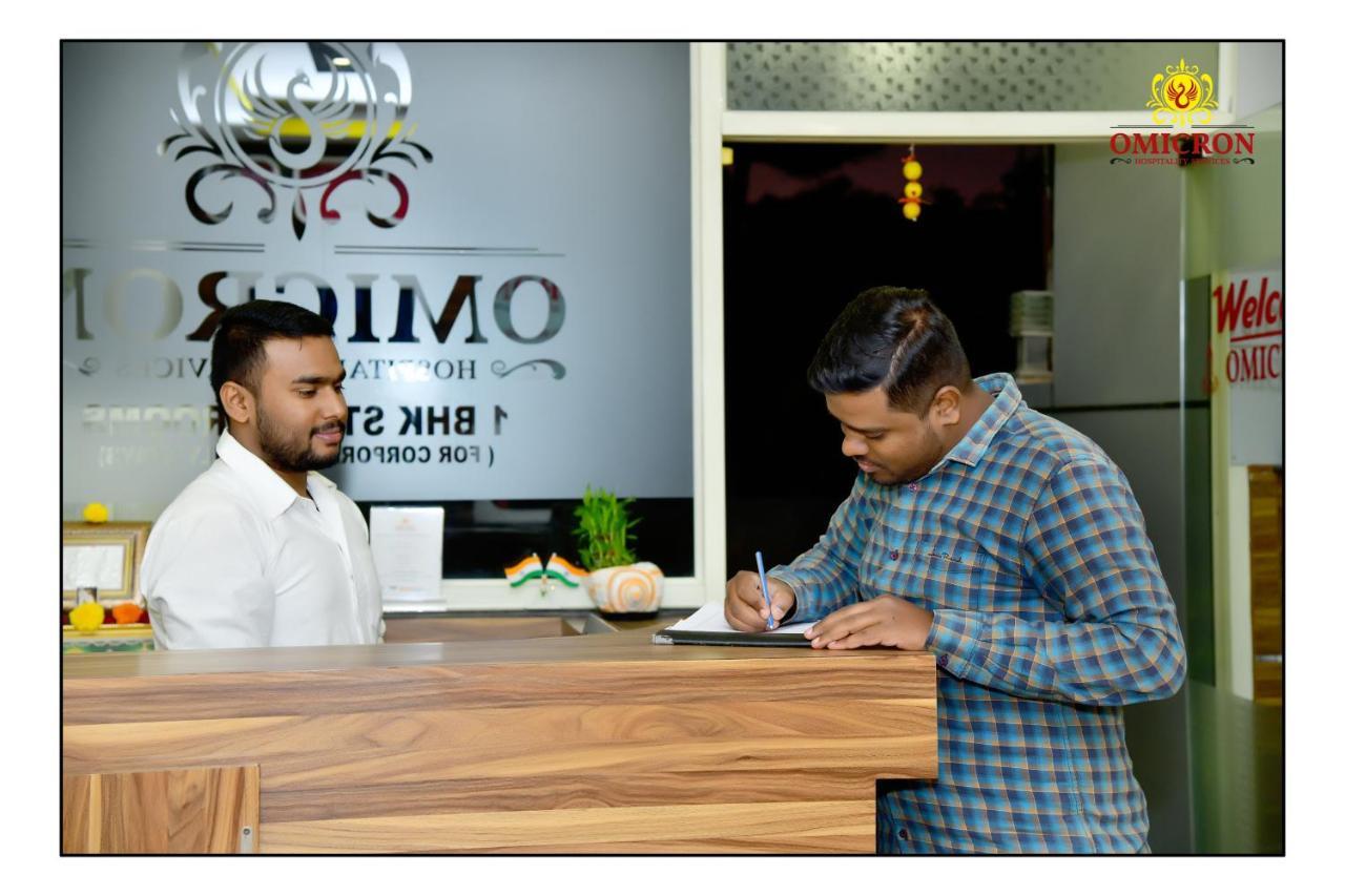 Hotel Omicron 1 Bhk Studio Room บังกาลอร์ ภายนอก รูปภาพ