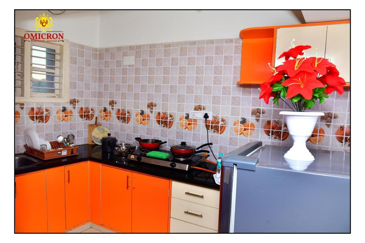 Hotel Omicron 1 Bhk Studio Room บังกาลอร์ ภายนอก รูปภาพ