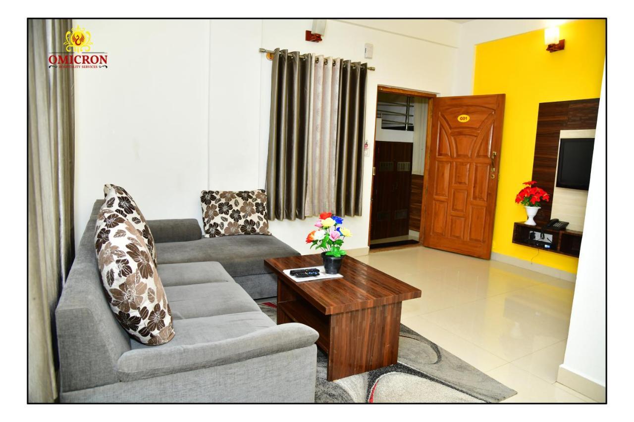 Hotel Omicron 1 Bhk Studio Room บังกาลอร์ ภายนอก รูปภาพ