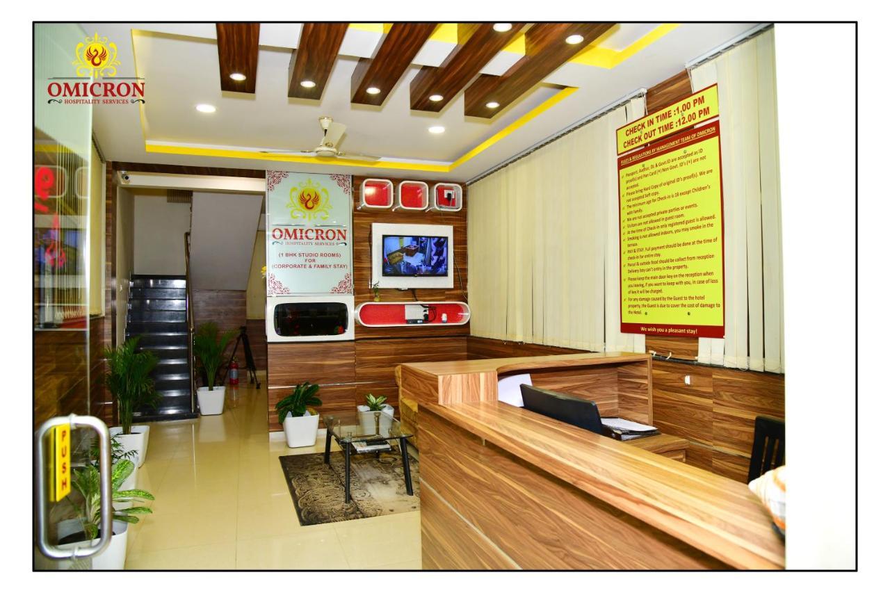 Hotel Omicron 1 Bhk Studio Room บังกาลอร์ ภายนอก รูปภาพ